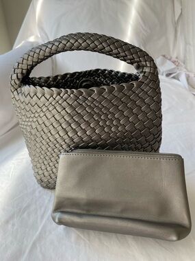 Cross-body Woven satchel